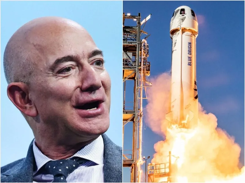Jeff Bezos trực tiếp tham gia chuyến bay vào không gian thành công cùng công ty hàng không vũ trụ Blue Origin.