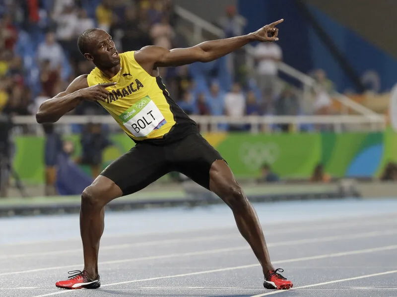 Usain Bolt và kỷ lục 9,58 giây lịch sử.